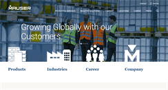 Desktop Screenshot of mausergroup.com